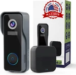 Timbre Puerta Hd Wifi Inalambrico Con Camara Audio Y Video Para Casa Negocio. Fixed Price $161.49.