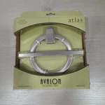 Atlas Homewares DK643-BRN 6-INCH Avalon Door Knocker, Brushed Nickel New Modern. Fixed Price $55.00.
