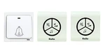 Kaito AG102N-G2 Battery Free Wireless Doorbell With Chime Unit And Trigger. Fixed Price $29.99.