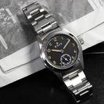 Knis KN003-BKSS Military Watch Black Dial Stainless Steel Sapphire 100M Japan. Fixed Price $262.68.