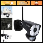 720P Spotlight Security Camera Ac Powered, Weatherproof, Two-way Audio, Add-on. Fixed Price $143.99.