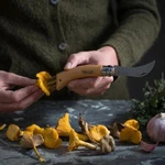 Opinel France NO.8 Mushroom Stainless Steel Beech Folding Knife (001252, 001896). Fixed Price $39.95.