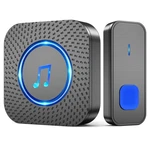 Surfou Wireless Doorbell, Waterproof Wall Plug-in Cordless Chime Kit. Fixed Price $25.65.
