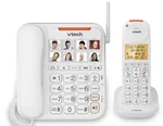 Vtech SN5147 Dect 6.0 1-HANDSET Landline Telephone, White, 5.7 X 8.7 8.2 Cm. Fixed Price $94.88.
