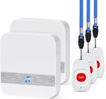 Caregiver Pagers Wireless Call Button For Elderly Patient Personal In Home Life. Fixed Price $110.58.