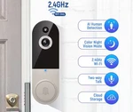 Camera 1080P With Clear Night Vision, Smart Video Door Bell Wifi Battery Powered. Fixed Price $27.95.