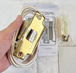 Securitron UNL-12-US3 Unlatch Motorized Electric Strike Bright Brass 12V. Fixed Price $248.00.