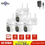 Hiseeu 3MP Wireless Outdoor Wifi Ptz Security Camera System Audio Night Vision. Fixed Price $112.09.