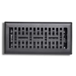 Sierra Grates Metro Matte Black Steel Floor Register. Fixed Price $19.99.