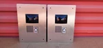 Lot Of 2 Aiphone Mk-dgv Video Door Ccd Camera Untested. Fixed Price $500.00.