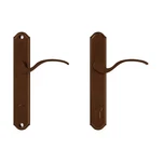 Brixwell Munchen Handle Set 8-3/4" Length, Brass, Rustic Umber Finish. Fixed Price $279.96.