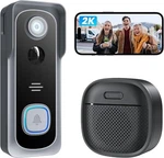 Iegeek 2K Wireless Camera Home Wifi Video With Chime Alexa. Fixed Price $50.39.