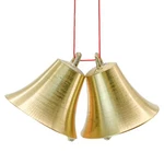 Mrmrkura 2 Pieces Vintage Style Brass Hanging Cowbell Door Polished.... Fixed Price $13.54.