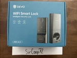 Devo G3 Smart Wifi Door Lock - Biometric Fingerprint, Keypad, Alexa, IP54 Black. Fixed Price $43.00.