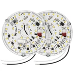 Teemyaa 2 Pack Led Ceiling Fan Light Replacement Kit, Retrofit For 5000K. Fixed Price $30.04.
