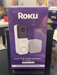 Roku Wire-free Video Doorbell & Chime Se Wireless Wired Hd Wifi Smart Cam New. Fixed Price $49.99.