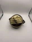 Gurney & O'keefe Brass Cast Iron Mechanical Door Bell Antique 1890S. Fixed Price $68.00.
