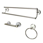 Kingston Brass Victorian 3-PIECE Bathroom Accessory Set. Fixed Price $153.92.
