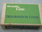Vintage Miami Carey Troubadoor Chime M-237 W/ Push Button Box Untested. Fixed Price $69.95.