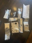 Trimco 1562M-RH 626 Locking Push Pull Door Latch Satin Stainless Steel. Fixed Price $350.00.