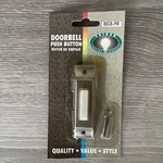 Teiber Wired Lighted Polished Brass Die-cast Surface Mount Doorbell Push Button. Fixed Price $12.97.