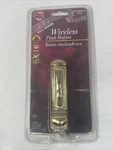 Heath Zenith Solid Brass Push Button Doorbell LE-6400-B New. Fixed Price $13.99.