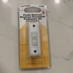 Heath Zenith 715W Wired Insert Push Button, White Up 16 Volt. Fixed Price $9.90.