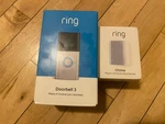 Ring Video Doorbell 3 Wi-fi, Hd Satin Nickel Brand New With Chime. Fixed Price $74.98.