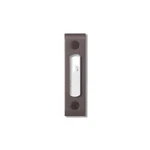 Heath Zenith Oil Rubbed Bronze Brown Metal Wired Pushbutton Doorbell 18000218. Fixed Price $21.95.