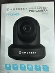 Amcrest Hd 1080P Pan/tilt Poe Camera IP2M-841EB Security Surveillance. Fixed Price $49.99.