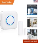 Easy Install Wireless Door Chime With 600FT Range - Perfect Visitor Alert System. Fixed Price $26.99.