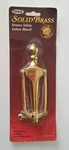 New Ives Solid Brass Knocker 6.5" X 2" Artisian Collection Made In Portugal. Fixed Price $9.99.