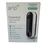 Arlo AVD2001 Essential Series Video Doorbell Wire-free New Sealed. Fixed Price $60.00.
