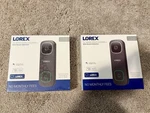 Lorex Security System Bundle - 4K Nvr, Cameras, Dome & 2K Video Doorbells. Fixed Price $750.00.