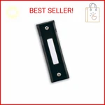 Heath Zenith Wired Push Doorbell Button, Black, Plastic, Surface Mount, New Home. Fixed Price $12.16.