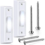 Wired Doorbell Push Button Led Lighted Replacement For Garage Entry Doors 2 Pcs. Fixed Price $15.69.