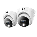 Add On Wired 4K Hd Indoor/outdoor Deterrence Dome Cameras With 2-WAY Audio (2.... Fixed Price $244.04.