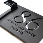 Ring Door-bell Matt Black Video Doorbell House Sign 3D Laser-cut Silver Nest. Fixed Price $20.14.