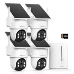 Solar Battery Security Cameras Outdoor Wireless 4MP Color Night Vision Cam-kit. Fixed Price $179.00.
