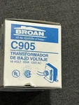 New Broan C905 Transformer - Low Voltage, 16V, 10VA, 120VAC, Door Chime. Fixed Price $12.00.