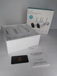 Conico 2 Pack Wireless Battery Security Cameras Hd Pir Night Vision Audio White. Fixed Price $74.99.