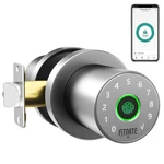 Fitnate Fingerprint Door Knob With Keypad, Smart App Control, Bio. Fixed Price $57.58.