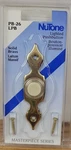Nutone PB26LPB Masterpiece Series Brass Lighted Designer Doorbell Push Button. Fixed Price $14.99.