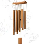 Virekm Bamboo Wood Wind Chimes Natural Sound For Garden Gift Mom. Fixed Price $11.58.