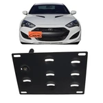 Racing Car No Drill Tow Eye Front Bumper Hole Hook License Plate Mount Br.... Fixed Price $38.13.