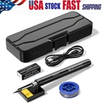 Type-c Wireless Soldering Iron Kit Portable Rechargeable. Fixed Price $11.39.