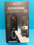 Geeni Doorpeek Smart Wi-fi Hd Wired Video Doorbell 2-WAY Audio And Motion Alerts. Fixed Price $36.18.