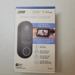 Feit Electric Cam/door/wifi Wi-fi Smart-enabled Video Doorbell Wired Black. Fixed Price $27.99.