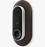 Elago Wall Plate For Google Nest Hello - Dark Brown. Fixed Price $5.00.