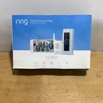 Ring Video Doorbell Pro 1080P Hd Wi-fi Chime Bundle Hardwired New Open Box. Fixed Price $84.97.